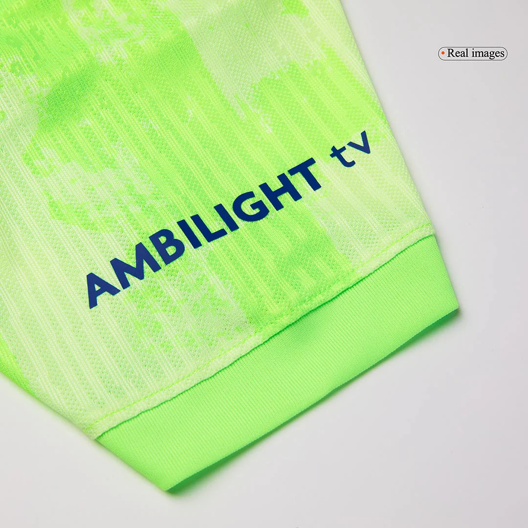 Player Version Barcelona Third Away Soccer Jersey 2024/25- Spotify Logo Without Text