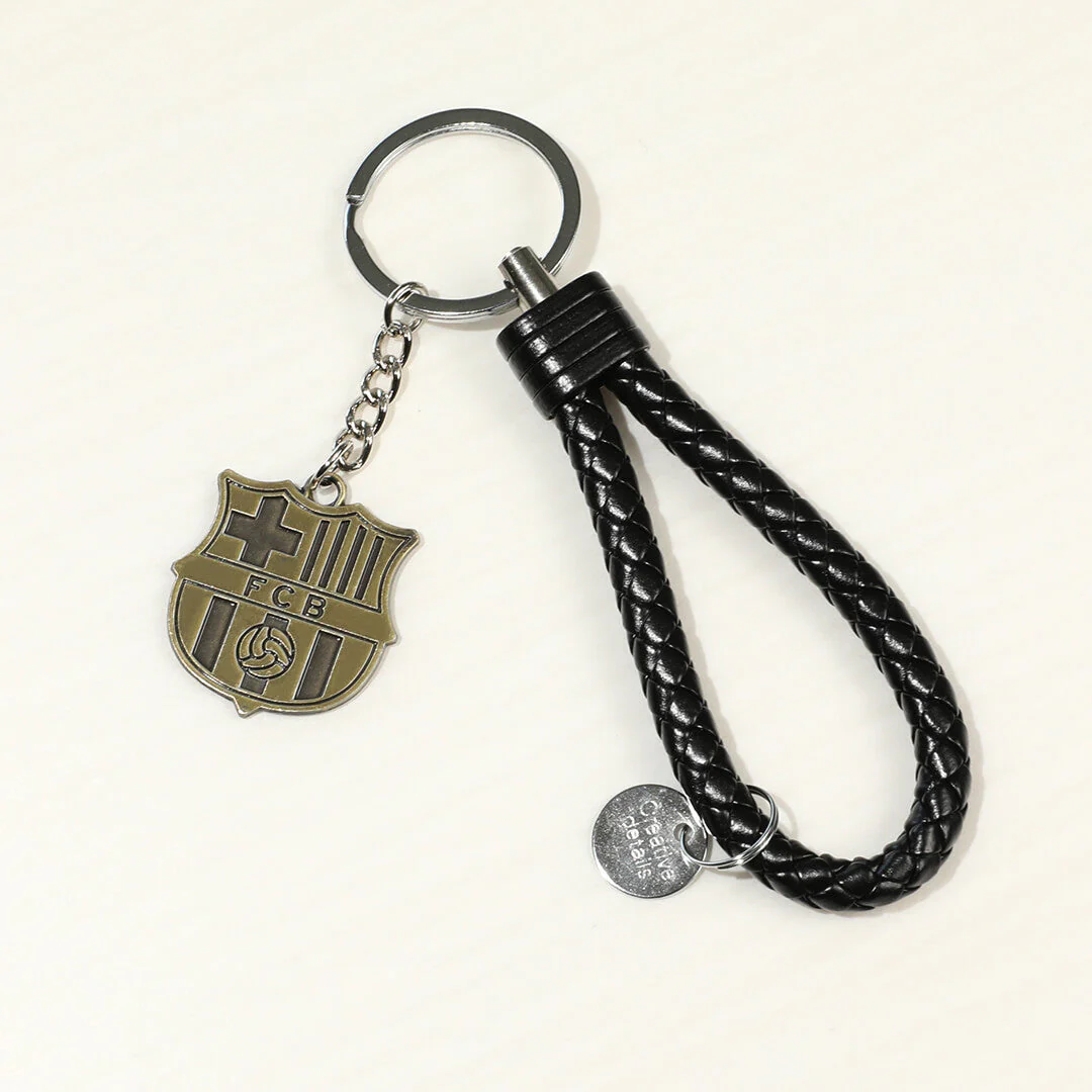 Barcelona Logo Soccer Key Chain