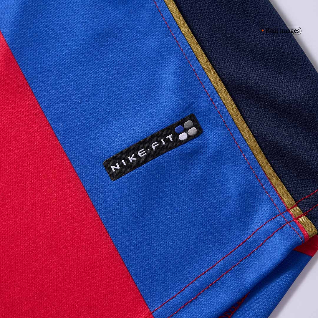 Retro 2001/02 Barcelona Home Soccer Jersey