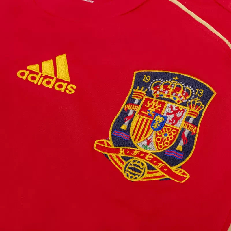 Retro Soccer Jersey Spain Home 2008