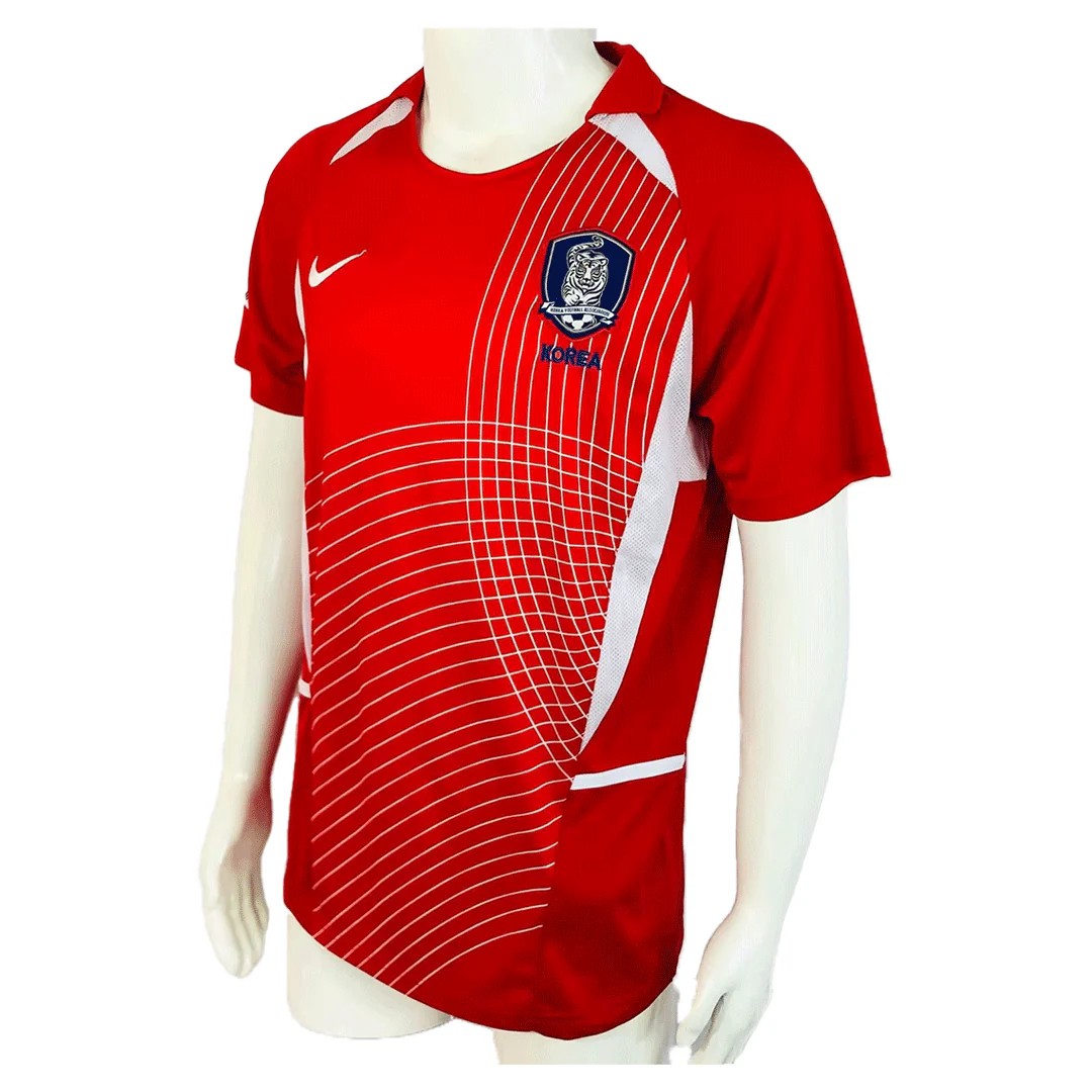 Retro 2002 South Korea Home Soccer Jersey