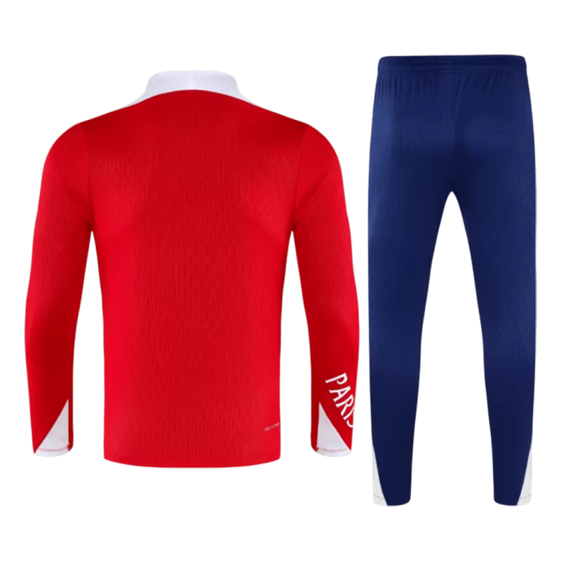 Kid's PSG 1/4 Zip Training Kit (Jacket+Pants) 2025/26 - Red