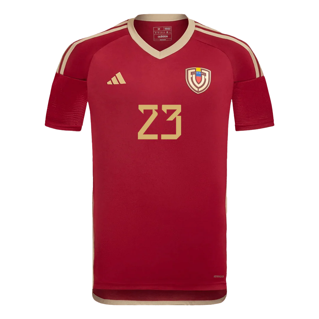 Men's Venezuela  RONDóN #23 Home Soccer Jersey Copa América 2024