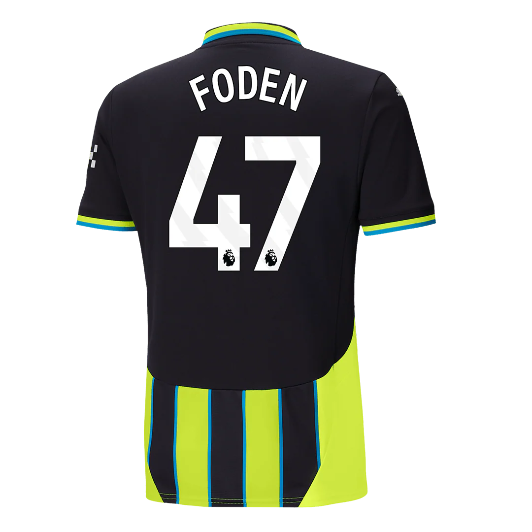 FODEN #47 Manchester City Away Soccer Jersey 2024/25
