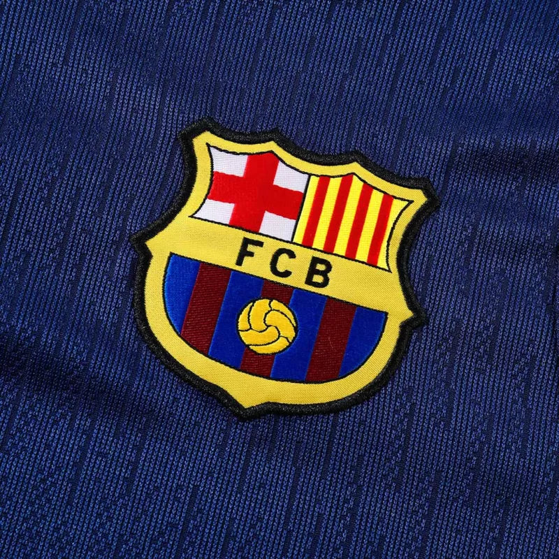 Barcelona 1/4 Zip Training Kit (Jacket + Pants) 2025/26 - Navy