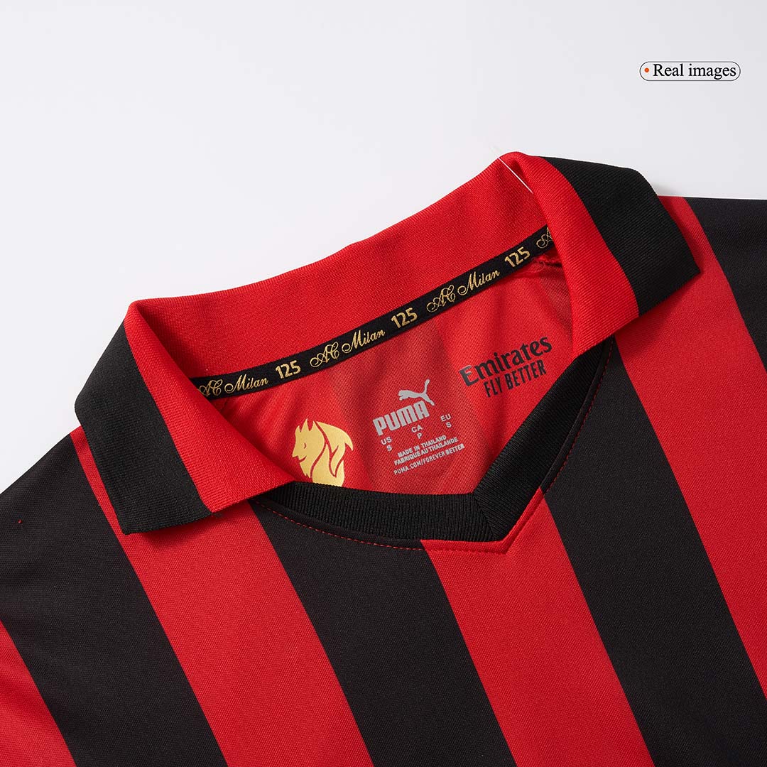 AC Milan Long Sleeve Soccer Jersey 2024/25 - 125th Anniversary