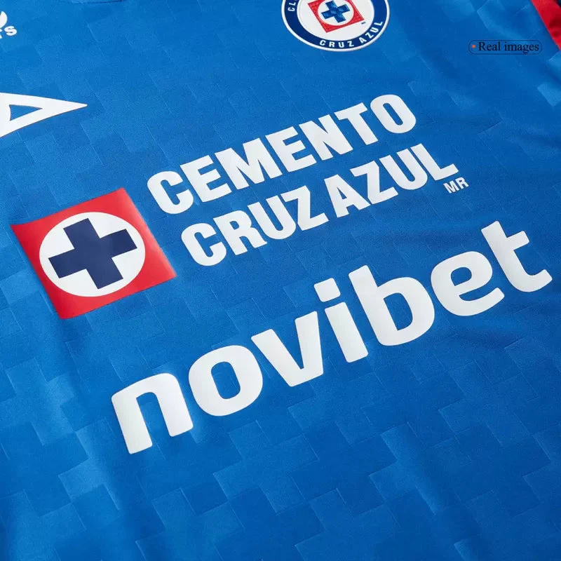 Cruz Azul Home Soccer Jersey 2025/26