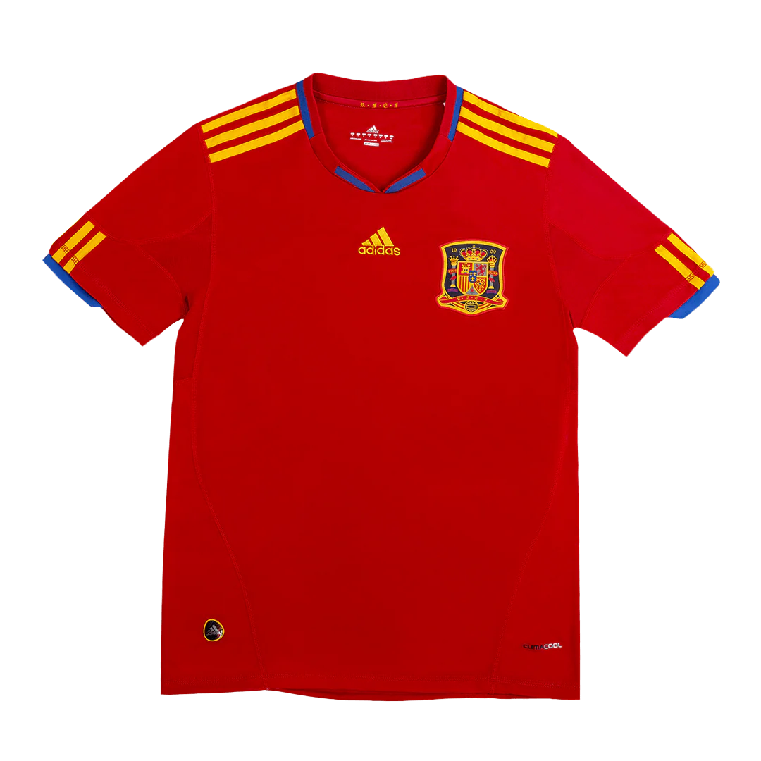Retro 2010 Spain Home Soccer Jersey
