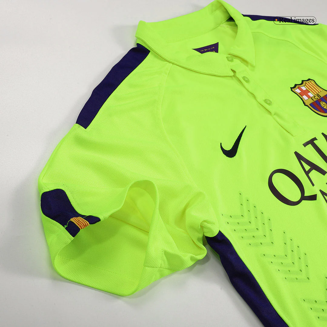 Retro MESSI #10 2014/15 Barcelona Third Away Soccer Jersey