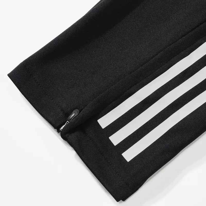 Real Madrid 1/4 Zip Tracksuit Kit (Jacket+Pants) 2025/26 - Black