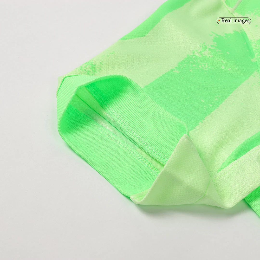 LEWANDOWSKI #9 Barcelona Third Away Soccer Jersey 2024/25 - UCL Spotify Logo Without Text