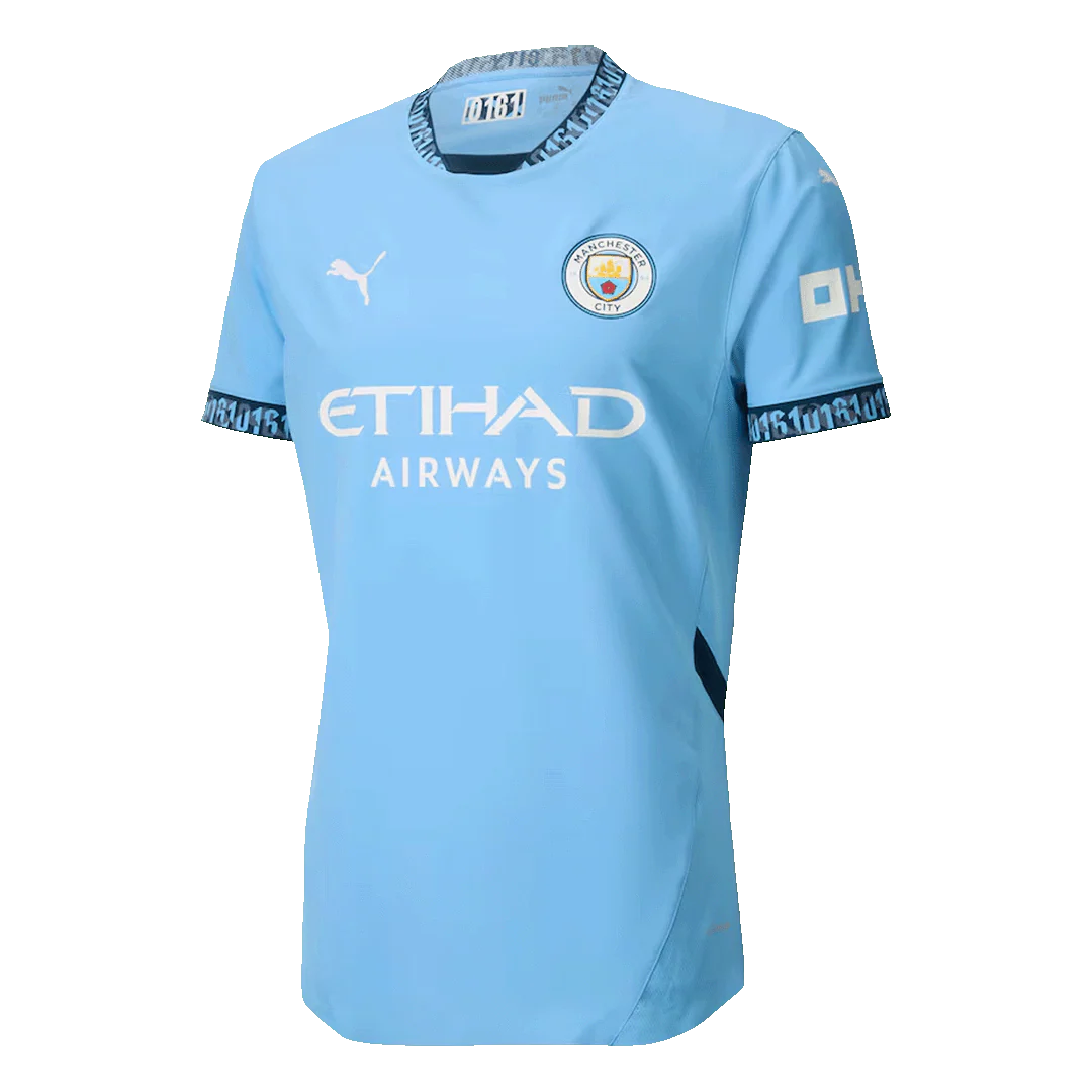 Player Version FODEN #47 Manchester City Home Soccer Jersey 2024/25