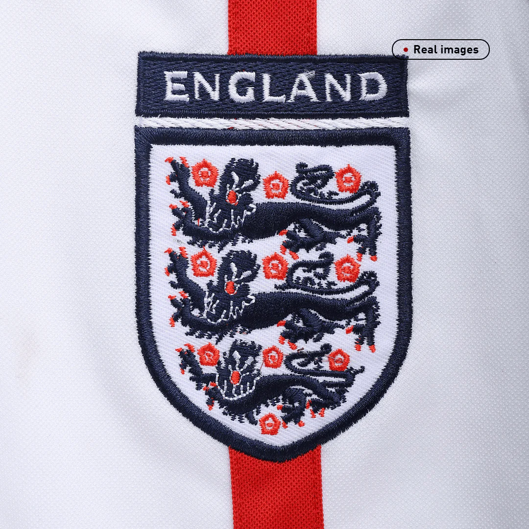 Retro BECKHAM #7 2002 England Home Soccer Jersey