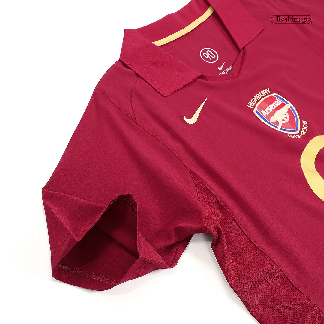 Retro HENRY #14 2005/06 Arsenal Home Soccer Jersey