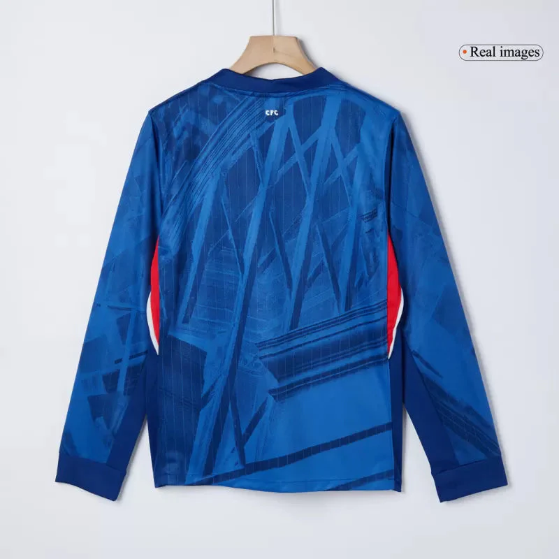 Chelsea Home Long Sleeve Soccer Jersey 2025/26