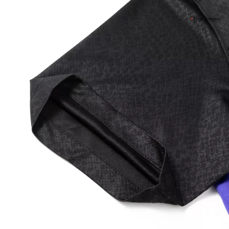 Barcelona Pre-Match 2025/26 Soccer Jersey - Black