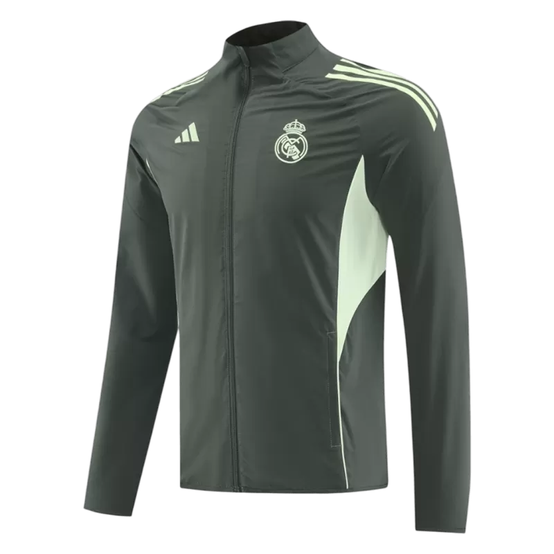 Real Madrid Windbreaker Jacket 2025/26 - Dark Green