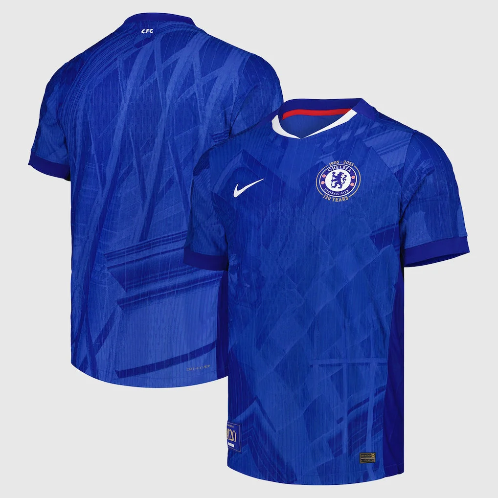Player Version Chelsea Home 120 Year Anniversary Special Edition Soccer Jersey 2025/26 - Slim Fit
