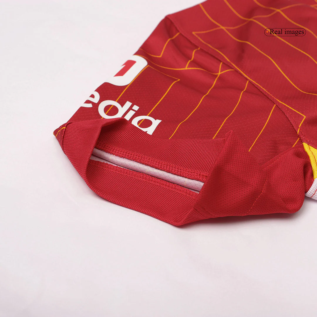 Luis Díaz #7 Liverpool Home Soccer Jersey 2024/25 - UCL
