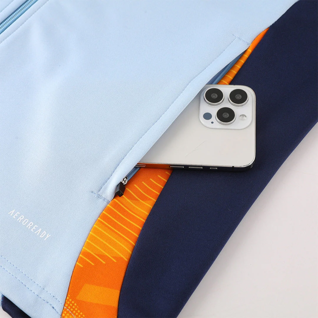 Kid's Real Madrid Training Kit (Jacket+Pants) 2024/25