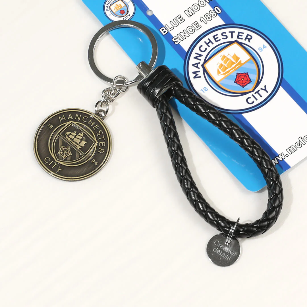 Manchester City Logo Soccer Key Chain