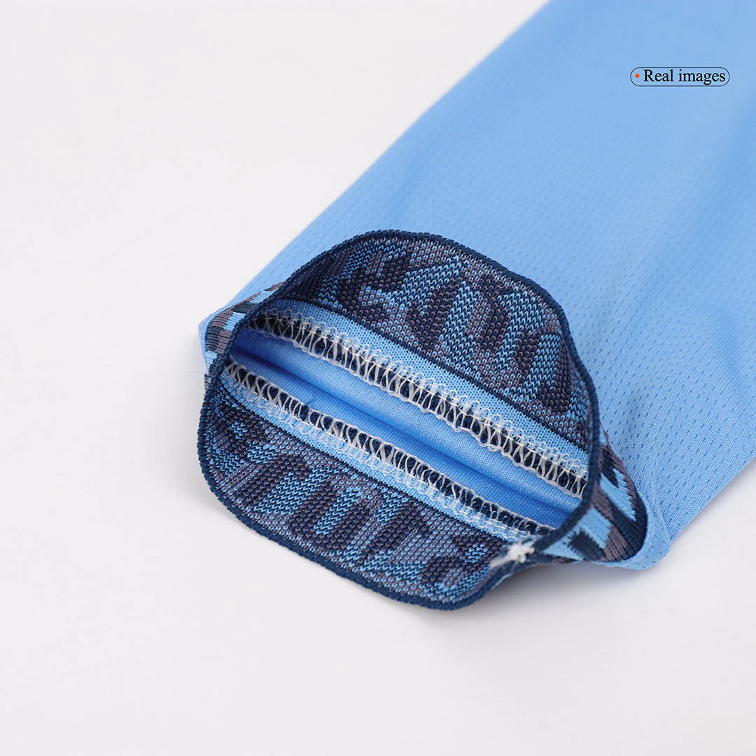 Manchester City Home Long Sleeve Soccer Jersey 2024/25