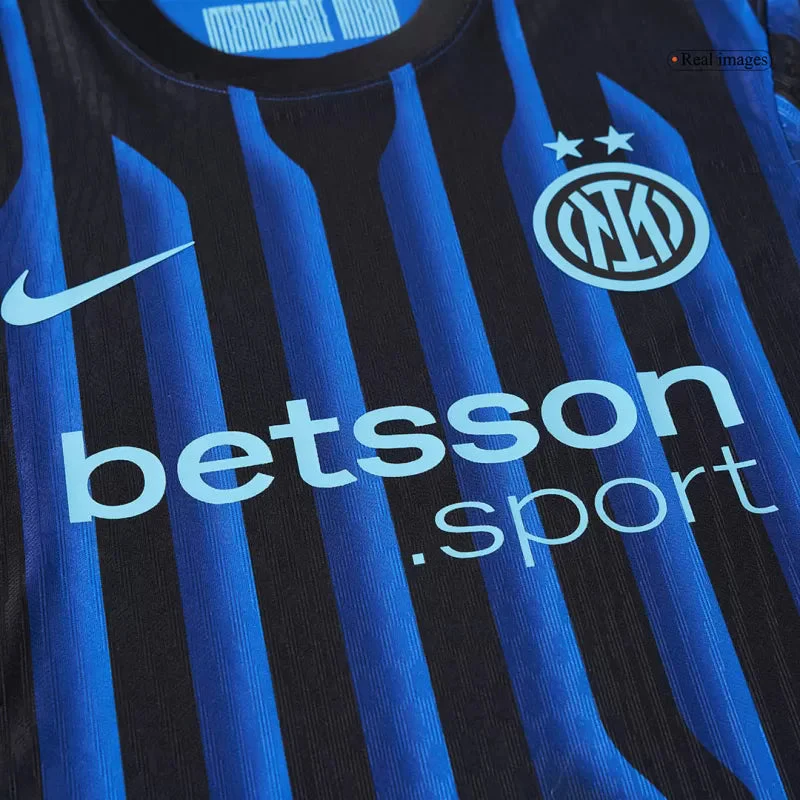 Player Version Inter Milan Home Soccer Jersey 2025/26 - Slim Fit