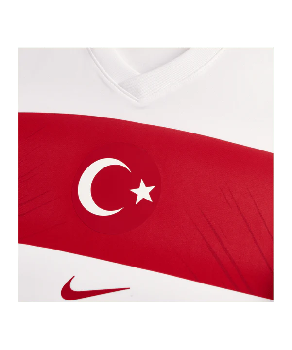 Women's Turkey Home EM 2024 Soccer Jersey