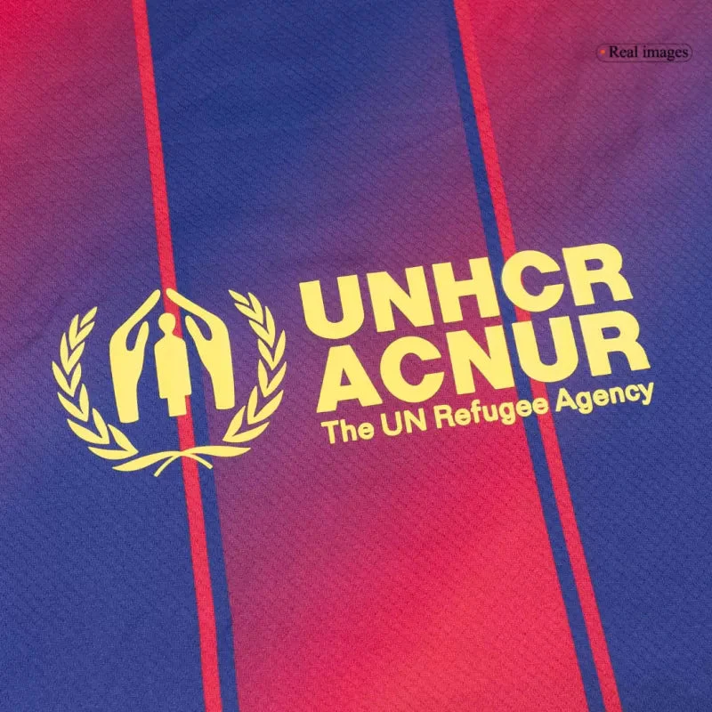 Barcelona Home Long Sleeve Soccer Jersey 2025/26