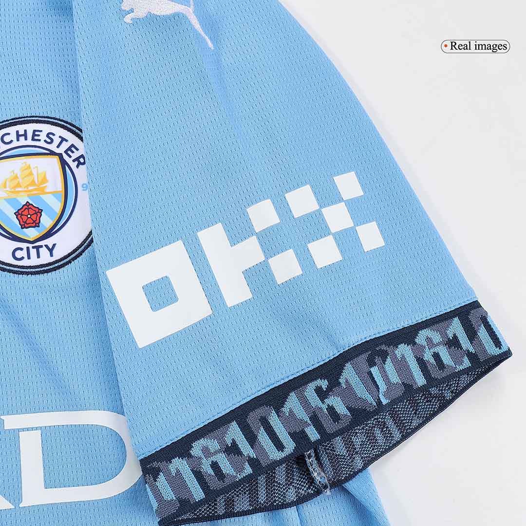 FODEN #47 Manchester City Home Soccer Jersey 2024/25 - UCL