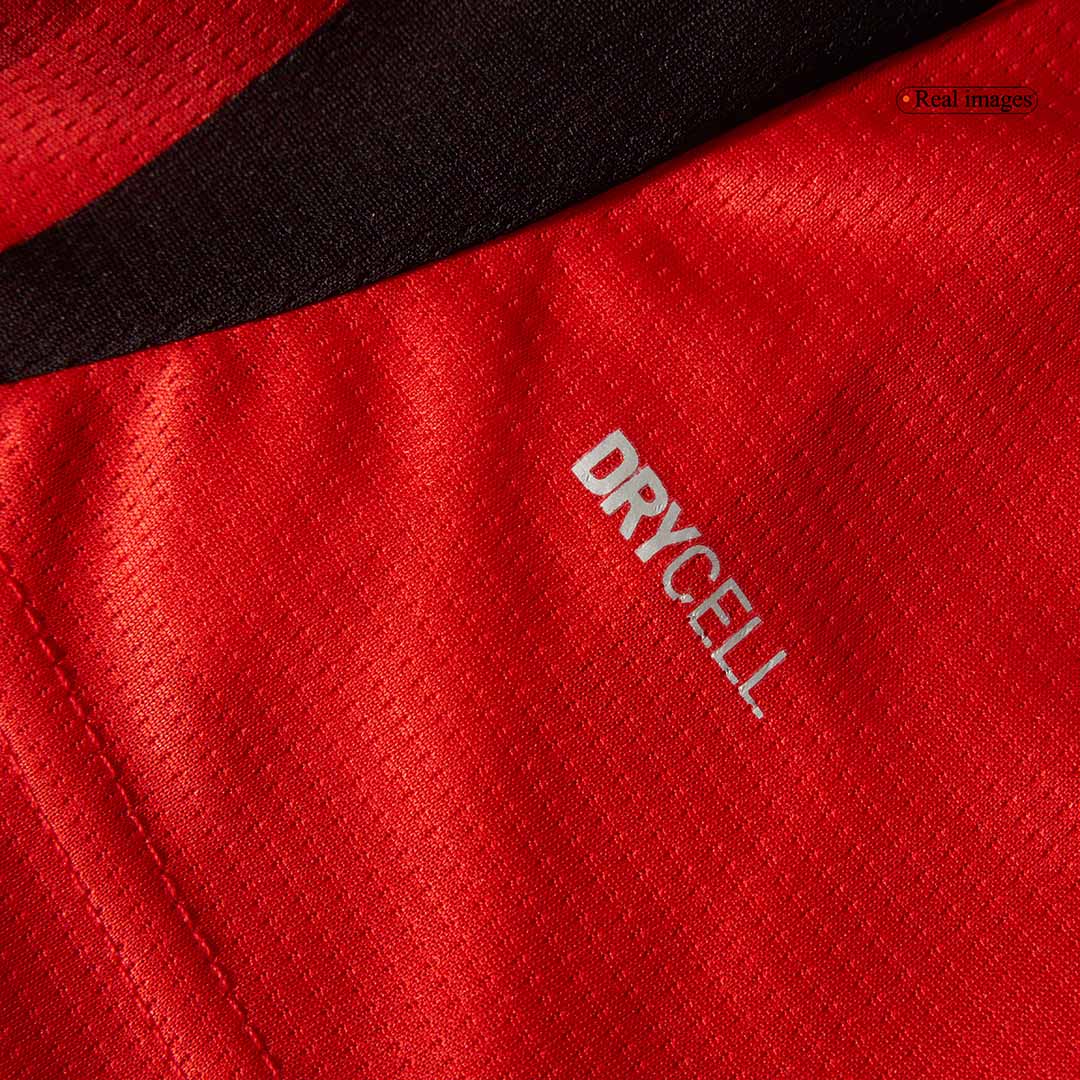 AC Milan Home Long Sleeve Soccer Jersey 2024/25