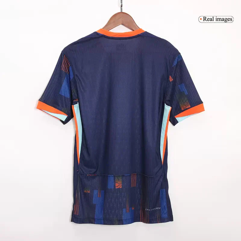 Player Version Netherlands Away Soccer Jersey 2024 EURO - Slim Fit