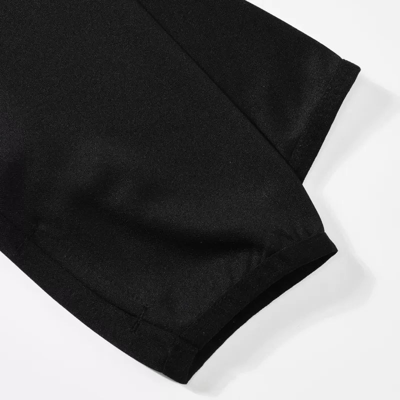 Real Madrid 1/4 Zip Tracksuit Kit (Jacket+Pants) 2025/26 - Black