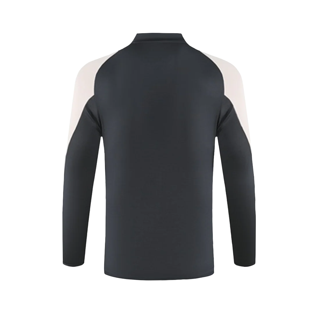 Kid's Real Madrid Zipper Sweatshirt Kit(Top+Pants) 2024/25