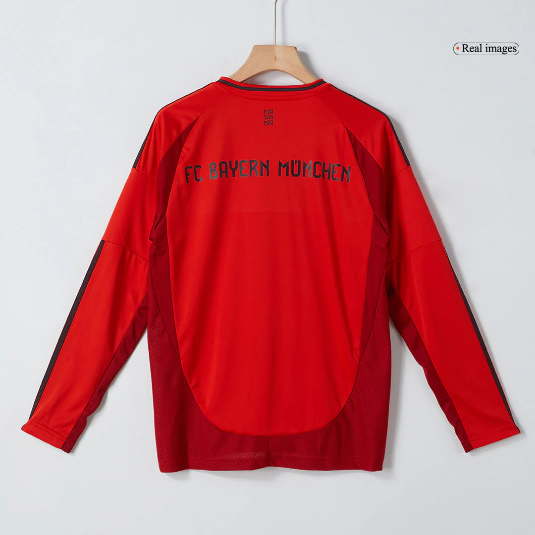 Bayern Munich Home Long Sleeve Soccer Jersey 2024/25