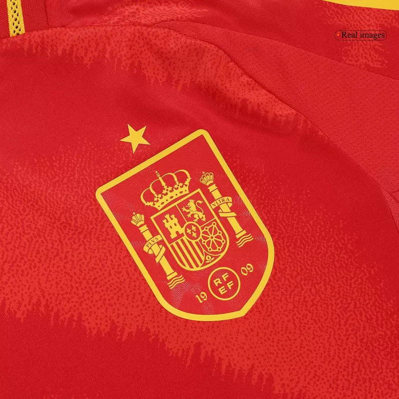 Player Version Spain Home Soccer Jersey Euro 2024 - Slim Fit