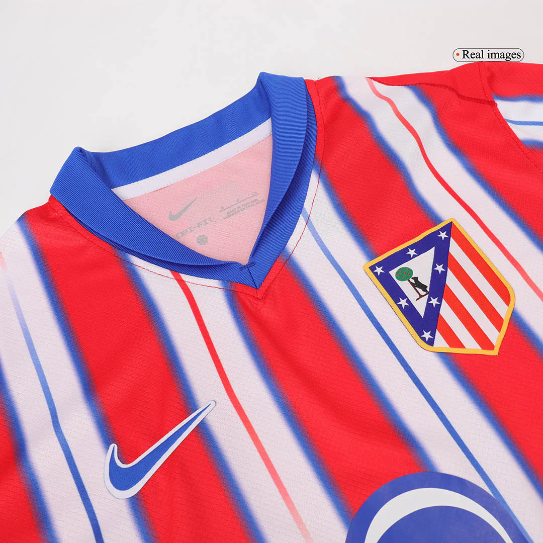 J.ALVAREZ #19 Atletico Madrid Home Soccer Jersey 2024/25
