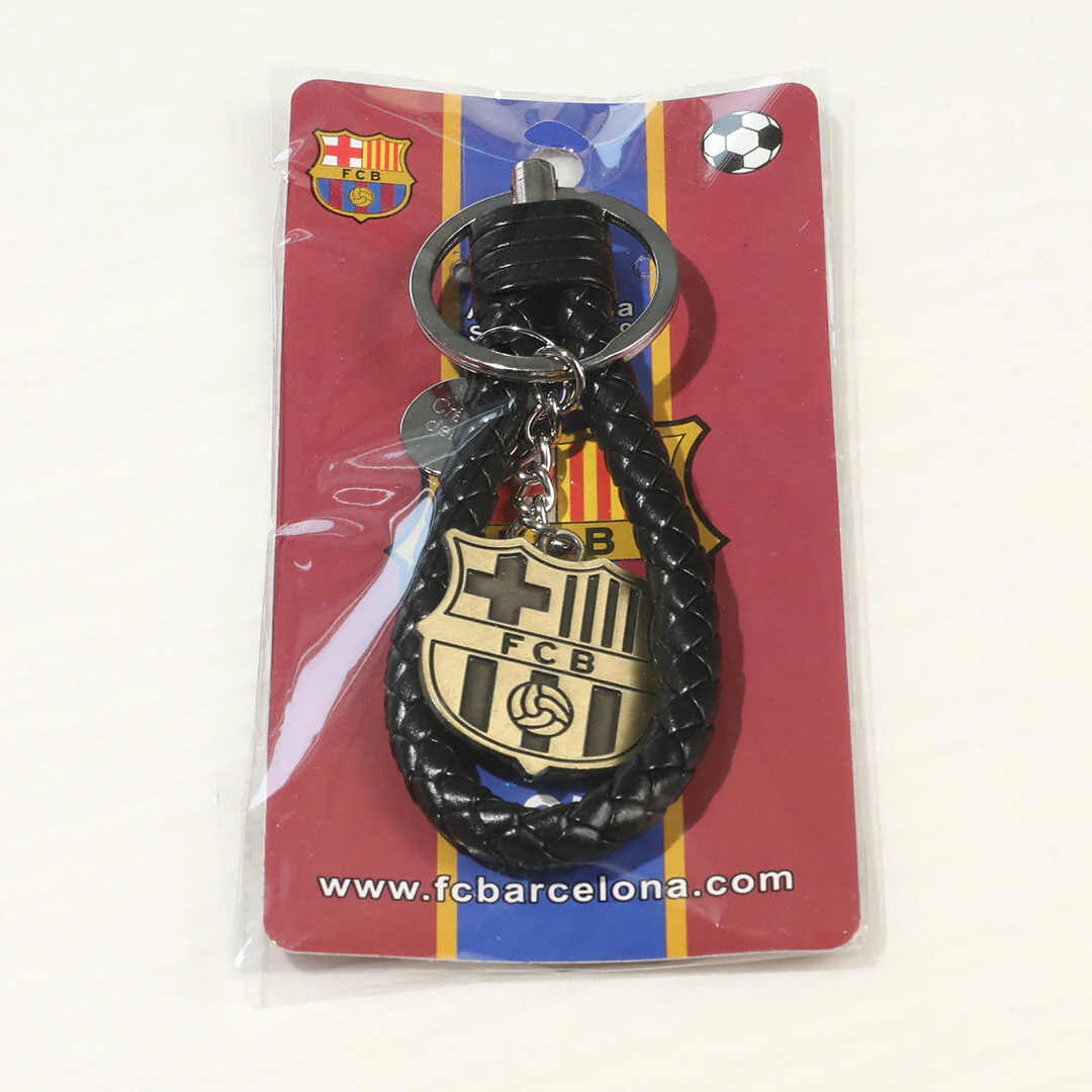 Barcelona Logo Soccer Key Chain