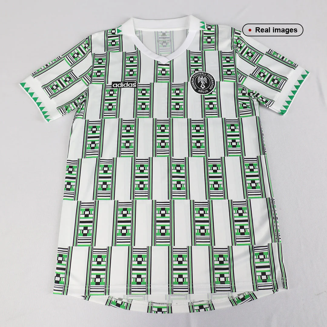 Retro 1994 Nigeria Away Soccer Jersey