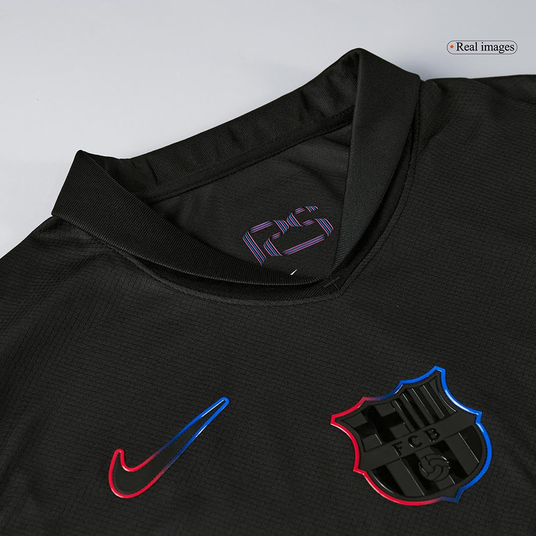 RAPHINHA #11 Barcelona Away Soccer Jersey 2024/25 - Spotify Logo Without Text
