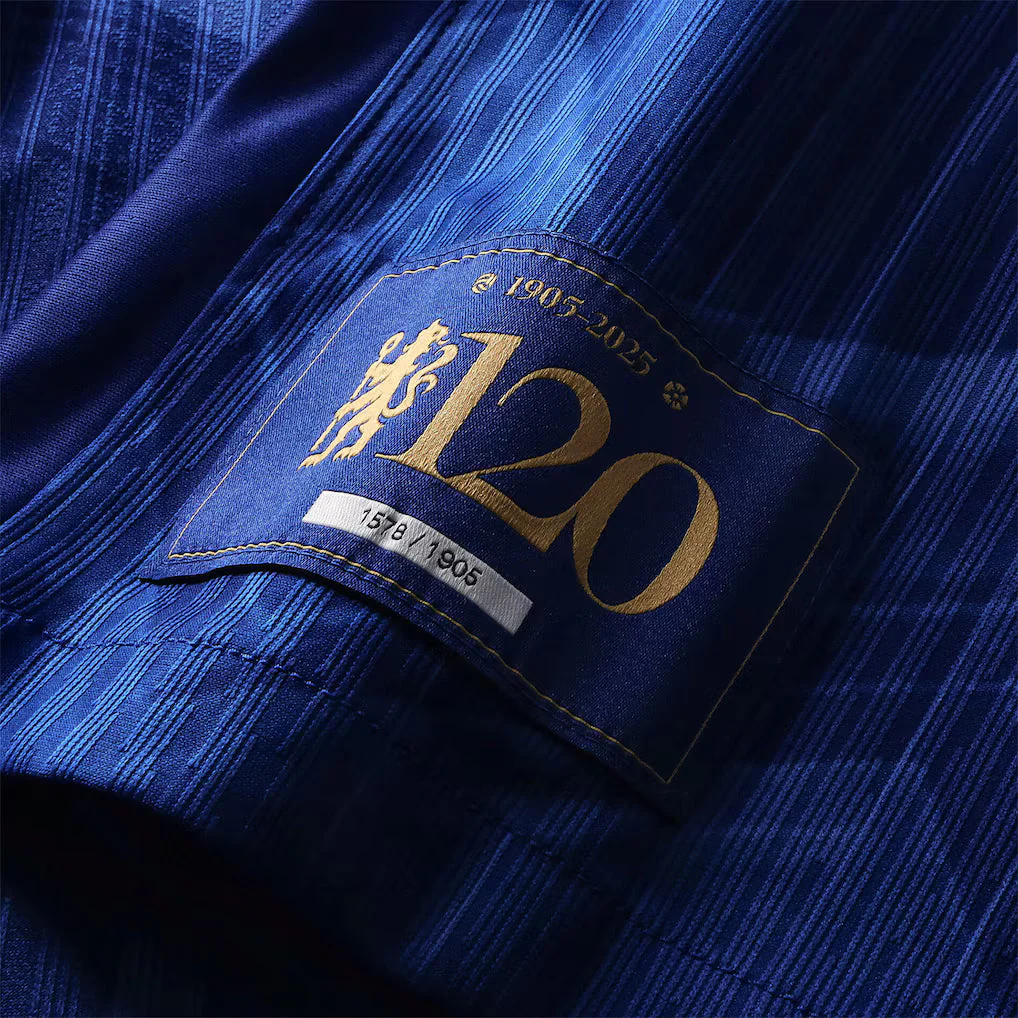 Player Version Chelsea Home 120 Year Anniversary Special Edition Soccer Jersey 2025/26 - Slim Fit