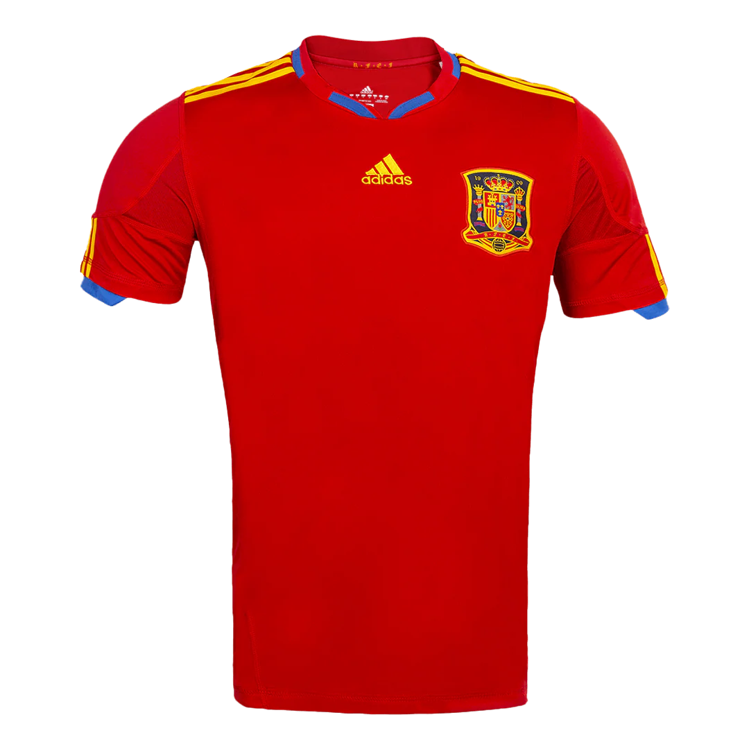 Retro 2010 Spain Home Soccer Jersey