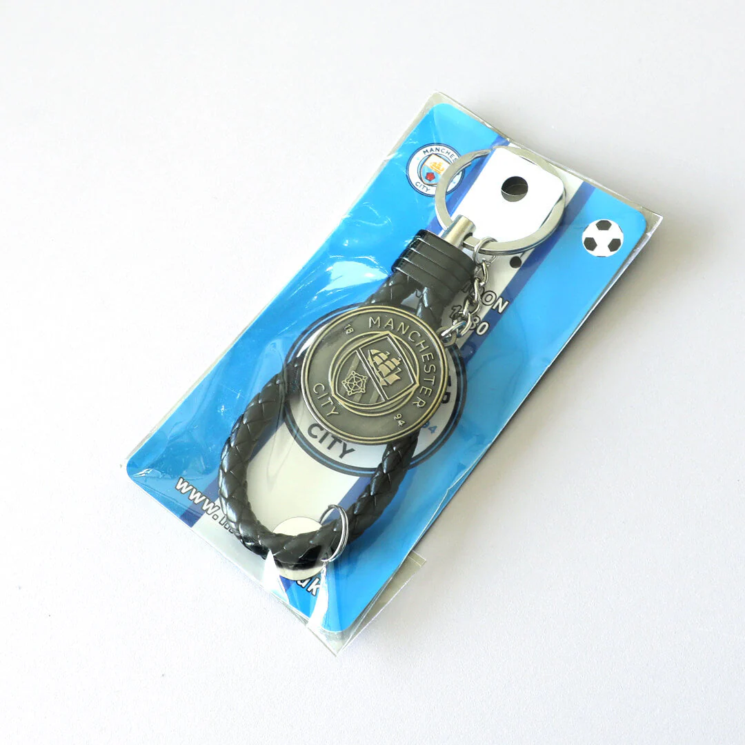 Manchester City Logo Soccer Key Chain