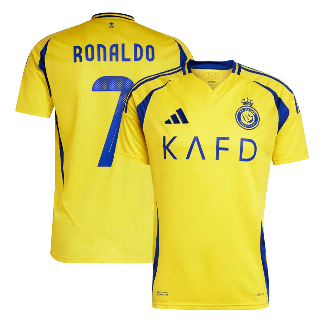 RONALDO #7 Al Nassr Home Soccer Jersey 2024/25 - ACL