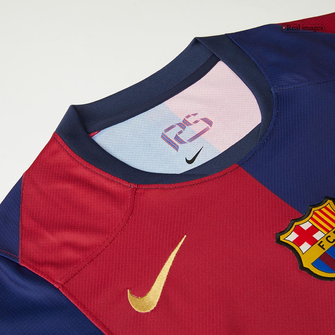 F.DE JONG #21 Barcelona Home Soccer Jersey 2024/25