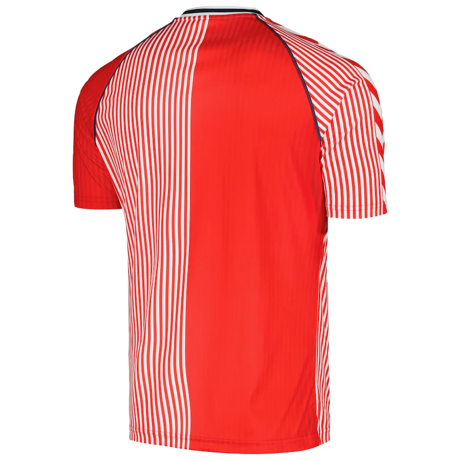 Denmark Home Soccer Jersey 1986