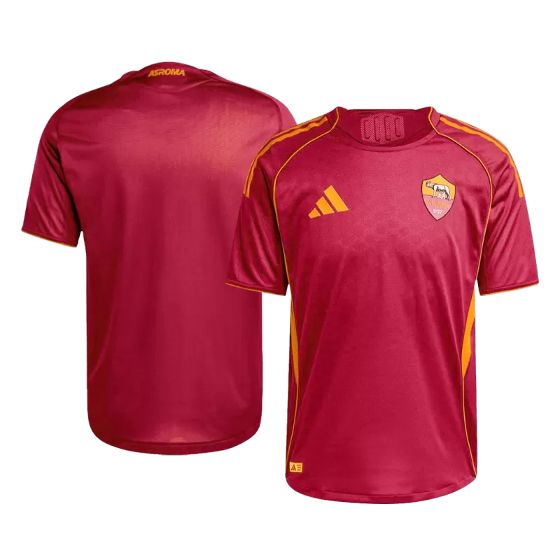Player Version Roma Home Soccer Jersey 2025/26 - Slim Fit