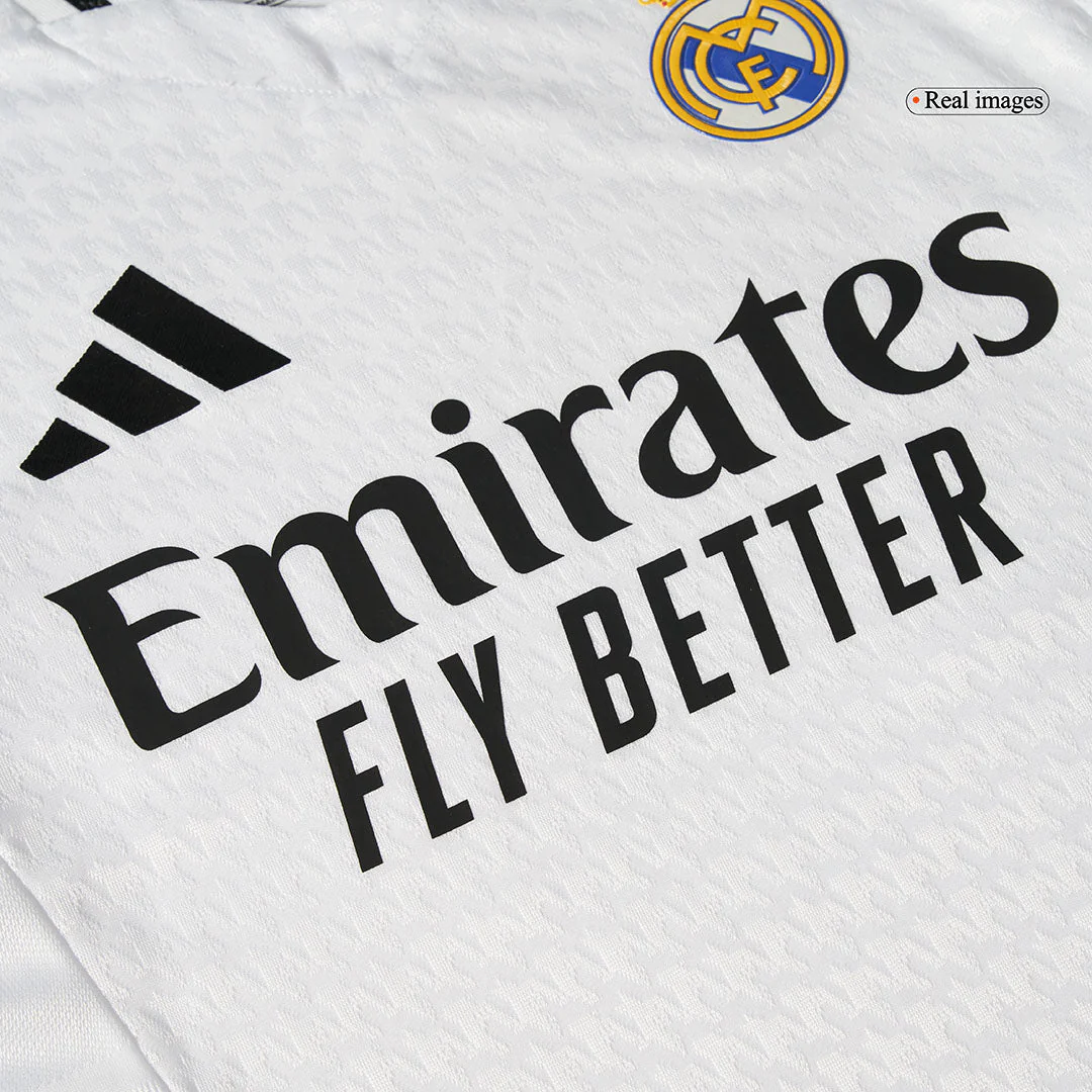 Player Version Real Madrid Home Soccer Jersey 2024/25