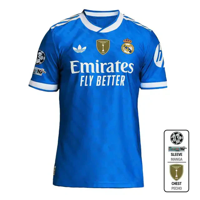 Player Version Real Madrid Third Away Soccer Jersey 2025/26 - Slim Fit