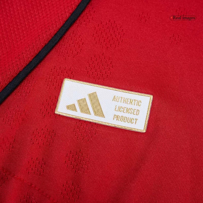 Player Version Manchester United Home Soccer Jersey 2025/26 - Slim Fit